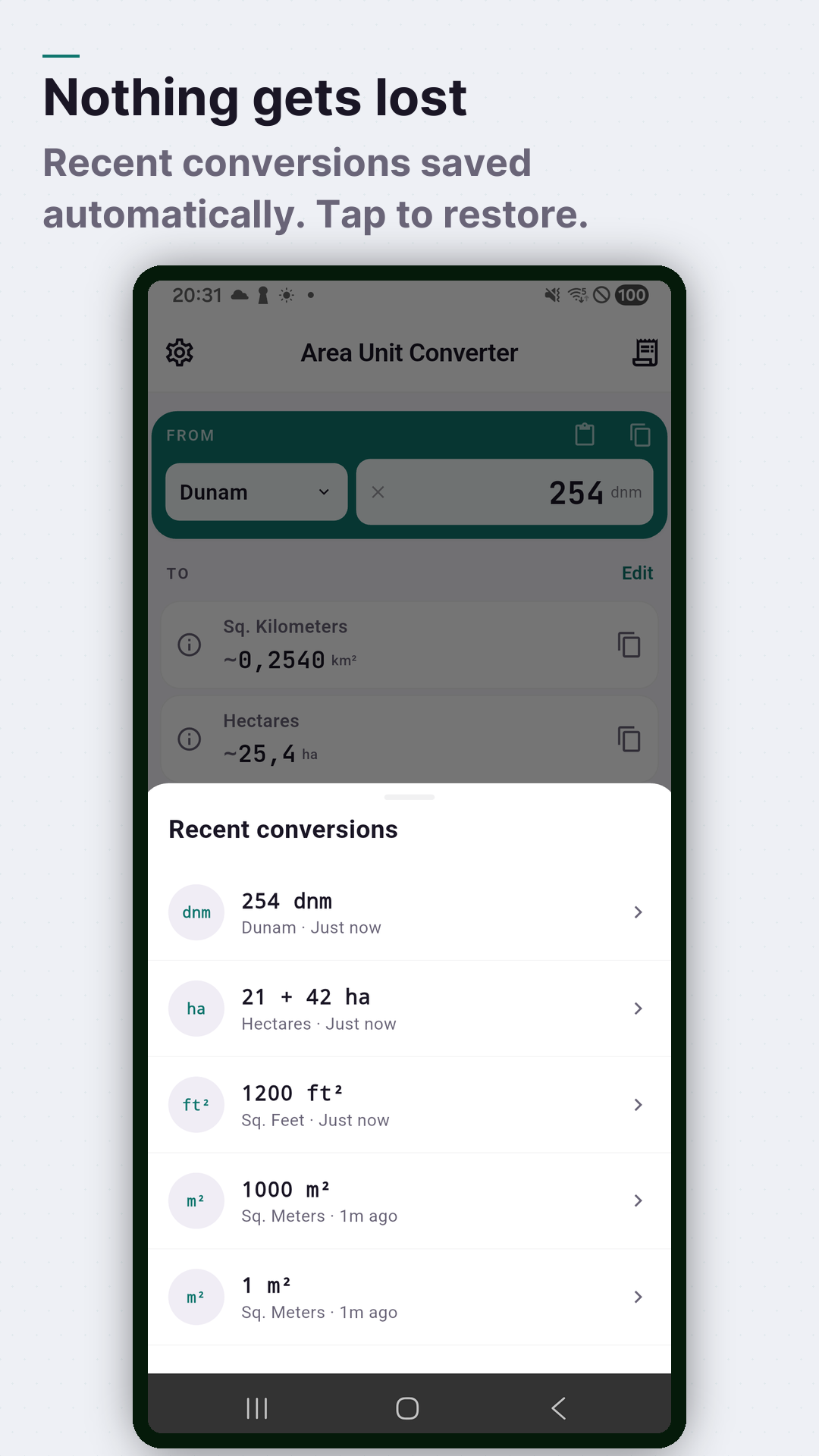 Screenshot Area Converter