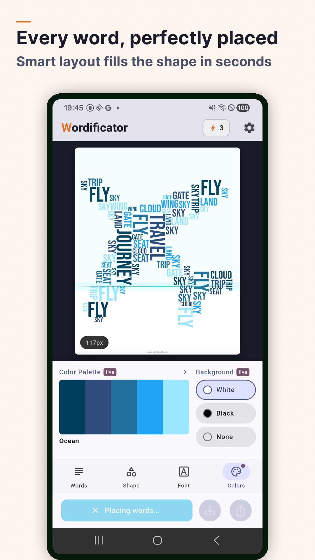 Screenshot Wordificator