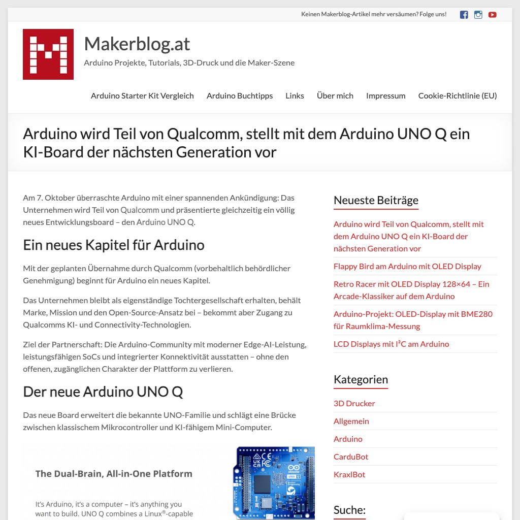 Screenshot Makerblog.at