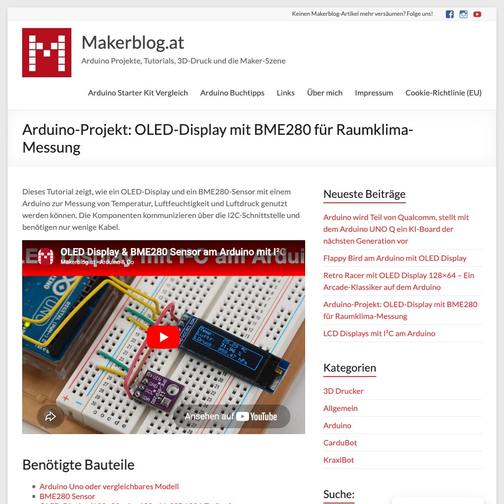 Screenshot Makerblog.at